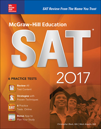 Omslagafbeelding: McGraw-Hill Education SAT 2017 Edition 1st edition 9781259641657