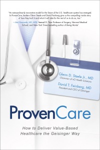 Cover image: ProvenCare: How to Deliver Value-Based Healthcare the Geisinger Way 1st edition 9781259642289
