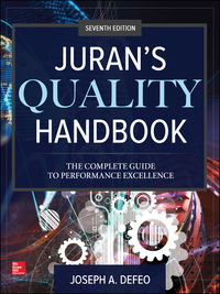 Cover image: Juran's Quality Handbook: The Complete Guide to Performance Excellence 7th edition 9781259643613