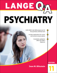 Cover image: Lange Q&A Psychiatry, 11th Edition 11th edition 9781259643941