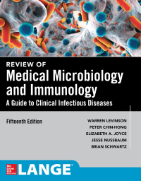 Omslagafbeelding: Review of Medical Microbiology and Immunology, Fifteenth Edition 15th edition 9781259644498