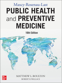 Cover image: Maxcy-Rosenau-Last Public Health and Preventive Medicine: Sixteenth Edition 16th edition 9781259644511