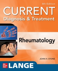 Titelbild: Current Diagnosis & Treatment in Rheumatology 4th edition 9781259644641