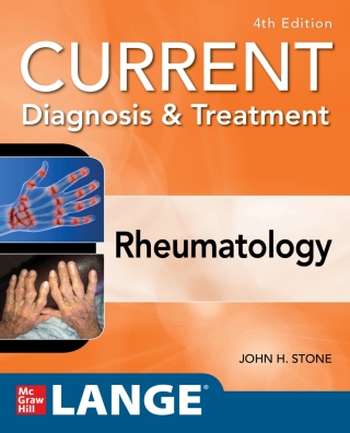 Cover image: Current Diagnosis & Treatment in Rheumatology 4th edition 9781259644641