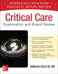 Cover image: Critical Care Examination and Board Review 1st edition 9781259834356