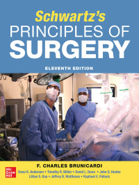 Cover image: Schwartz's Principles of Surgery 2-volume set 11th edition 9781259835353