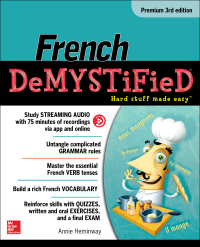 Imagen de portada: French Demystified, Premium 3rd Edition 3rd edition 9781259836237