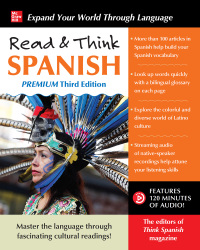 Imagen de portada: Read & Think Spanish, Premium Third Edition 3rd edition 9781259836312