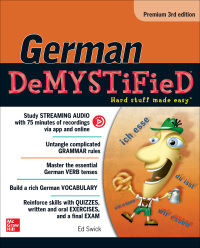 Imagen de portada: German Demystified, Premium 3rd Edition 3rd edition 9781259836374