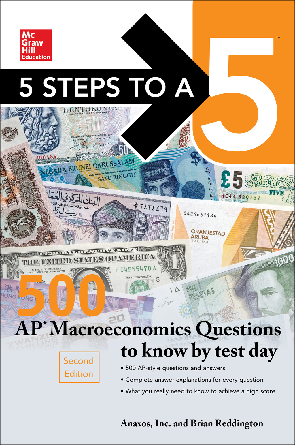 McGraw-Hill’s 5 Steps to a 5: 500 AP Macroeconomics Questions to Know by Test Day 1st Edition