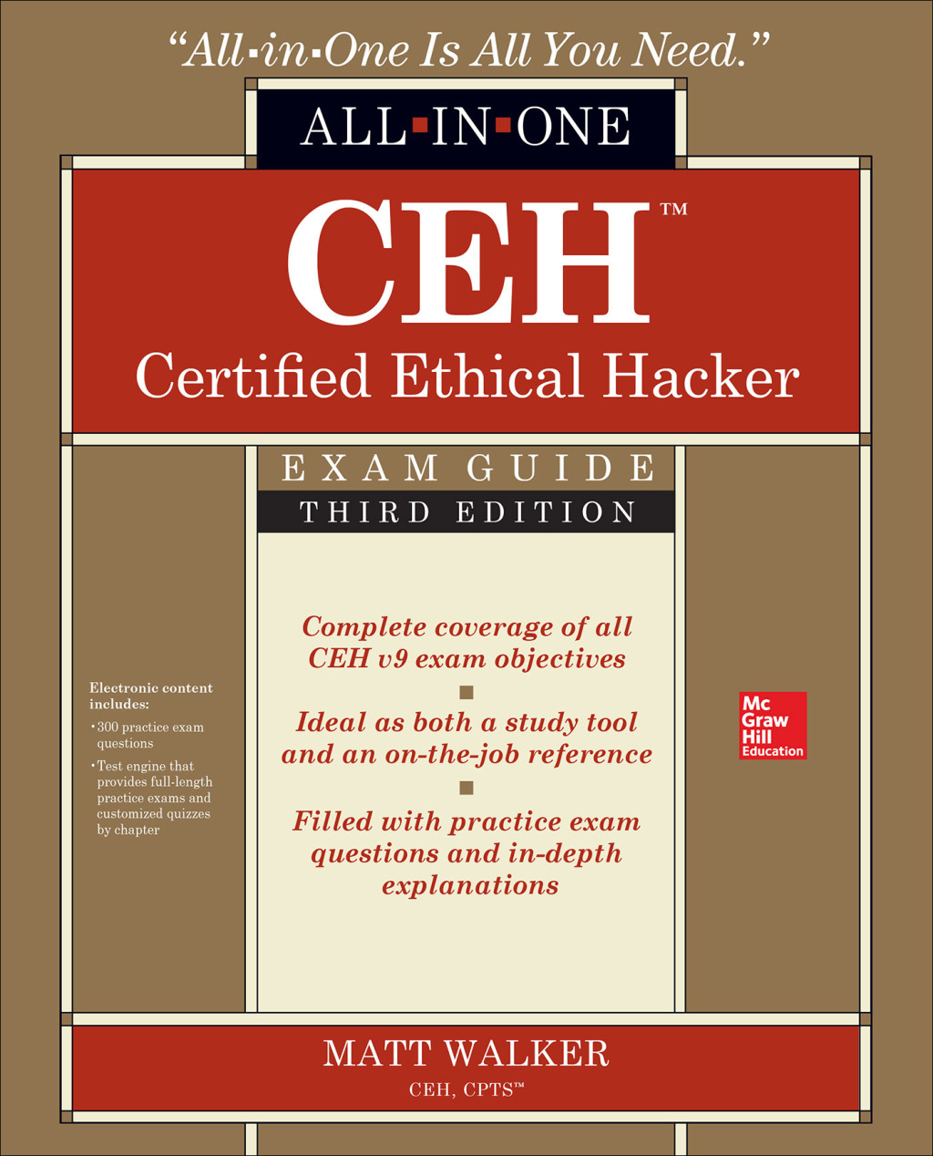 CEH Certified Ethical Hacker All-in-One Exam Guide 3rd Edition
    Newer Edition Available