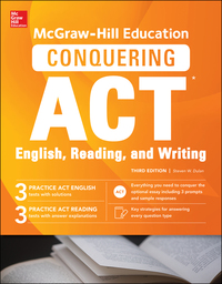 Omslagafbeelding: McGraw-Hill Education Conquering ACT English Reading and Writing, Third Edition 3rd edition 9781259837333