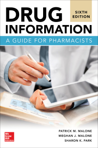 Cover image: Drug Information: A Guide for Pharmacists 6th edition 9781259837975