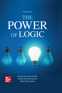 Cover image: The Power of Logic 6th edition 9781259231209