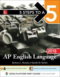 Imagen de portada: 5 Steps to a 5: AP English Language 2018 9th edition 9781259862311