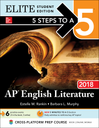 Cover image: 5 Steps to a 5: AP English Literature 2018 Elite Student Edition 9th edition 9781259862359