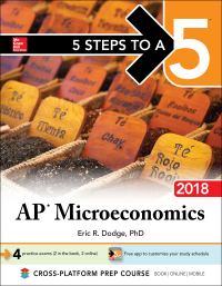 Cover image: 5 Steps to a 5: AP Microeconomics 2018, Edition 4th edition 9781259863813
