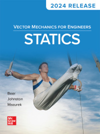 Cover image: Vector Mechanics for Engineers: Statics, 2024 Release 12th edition 9781259977268