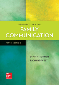 Cover image: Perspectives on Family Communication 5th edition 9781259870330