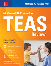 Cover image: McGraw-Hill Education TEAS Review, Second Edition 2nd edition 9781260009996