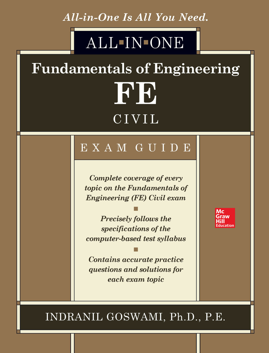 Fundamentals of Engineering FE Civil All-in-One Exam Guide 1st Edition