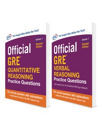 Cover image: Official GRE Value Combo 1st edition 9781260010565