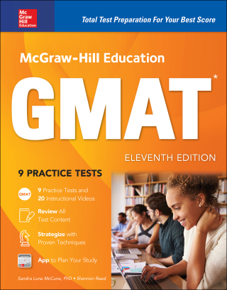 Titelbild: McGraw-Hill Education GMAT, Eleventh Edition 11th edition 9781260011661
