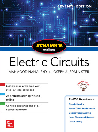 Cover image: Schaum's Outline of Electric Circuits, Seventh Edition 7th edition 9781260011968