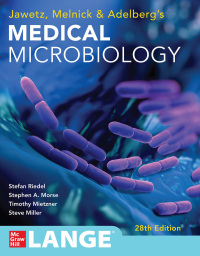 Cover image: Jawetz Melnick & Adelbergs Medical Microbiology 28th edition 9781260012026