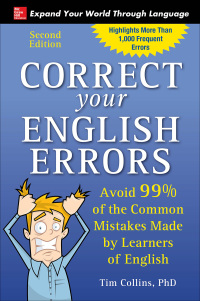表紙画像: Correct Your English Errors, Second Edition 2nd edition 9781260019216