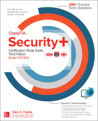 Cover image: CompTIA Security+ Certification Study Guide, Third Edition (Exam SY0-501) 3rd edition 9781260026054
