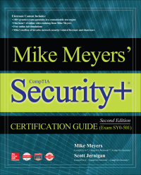 Cover image: Mike Meyers' CompTIA Security  Certification Guide (Exam SY0-501) 2nd edition 9781260026375