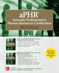 Imagen de portada: aPHR Associate Professional in Human Resources Certification Bundle 1st edition 9781260026740