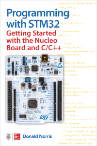 Cover image: Programming with STM32: Getting Started with the Nucleo Board and C/C++ 1st edition 9781260031317