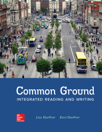 Cover image: Common Ground: Basic Integrated Reading and Writing Skills 1st edition 9781260104585