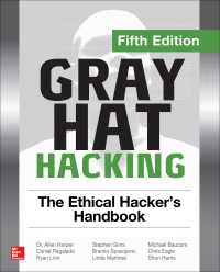 Imagen de portada: Gray Hat Hacking: The Ethical Hacker's Handbook 5th edition 9781260108415