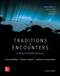 Cover image: Traditions and Encounters: A Brief Global History Vol 2 4th edition 9781259277283