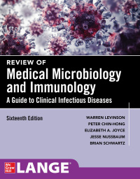 Imagen de portada: Review of Medical Microbiology and Immunology 16th edition 9781260116717