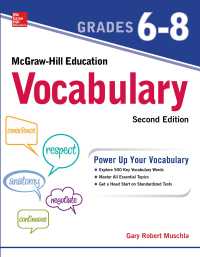 Imagen de portada: McGraw-Hill Education Vocabulary Grades 6-8 2nd edition 9781260117042