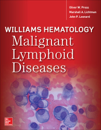 Cover image: Williams Hematology Malignant Lymphoid Diseases 1st edition 9781260117066