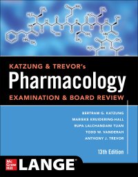 Imagen de portada: Katzung & Trevor's Pharmacology Examination and Board Review 13th edition 9781260117127
