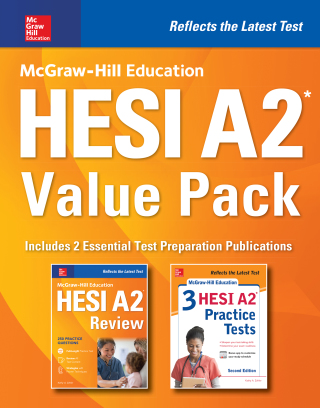 Titelbild: McGraw-Hill Education HESI A2 Value Pack 1st edition 9781260117424