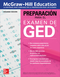 صورة الغلاف: Preparación para el Examen de GED, Segunda edicion 2nd edition 9781260118322