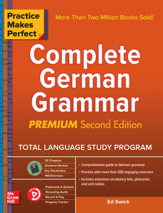 Cover image: Practice Makes Perfect Complete German Grammar, 2nd Edition 2nd edition 9781260121650