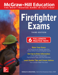 Cover image: McGraw-Hill Education Firefighter Exams 3rd edition 9781260121735