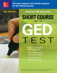 صورة الغلاف: McGraw-Hill Education Short Course for the GED Test, Third Edition 3rd edition 9781260122022
