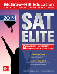 Cover image: McGraw-Hill Education SAT Elite 2019 1st edition 9781260122121