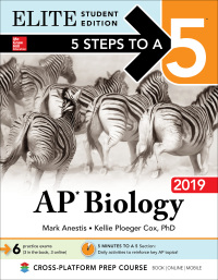 Imagen de portada: 5 Steps to a 5: AP Biology 2019 Elite Student Edition 1st edition 9781260122831