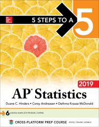Cover image: 5 Steps to a 5: AP Statistics 2019 1st edition 9781260123241