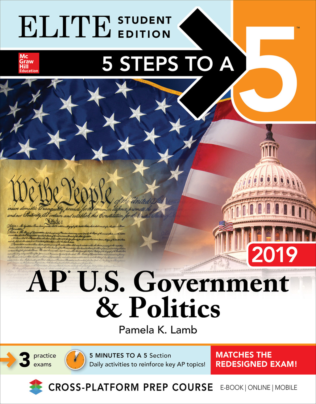5 Steps to a 5: AP U.S. Government & Politics 2019 Elite Student Edition 1st Edition